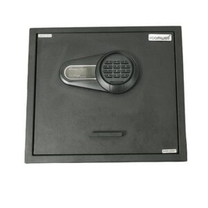 Roomwell UK Premium Top-Open Digital Safe Box 15'' (Black)